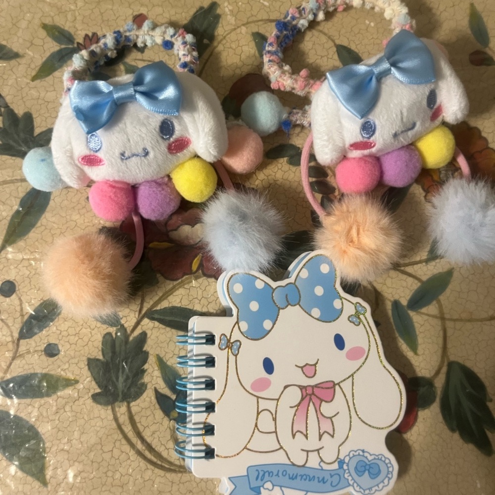 Cinnamorolls Hair Ties